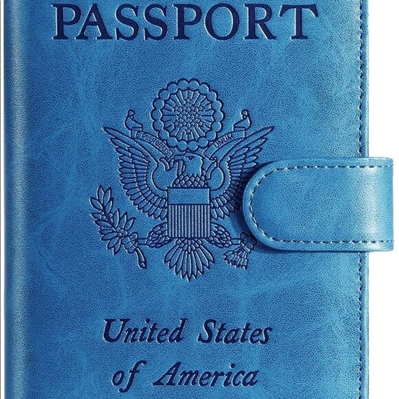 Passport Holder Cover Wallet RFID - Picture 6 of 16